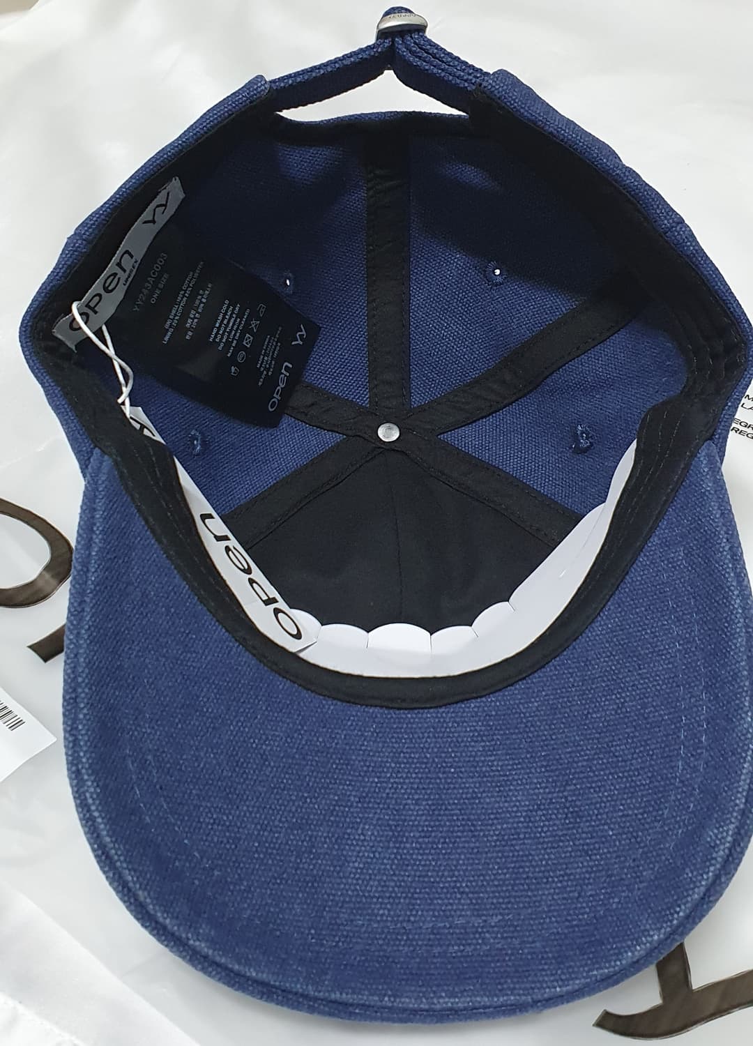 블루 오렌지 오픈와이와이 볼캡 모자   상품이미지5