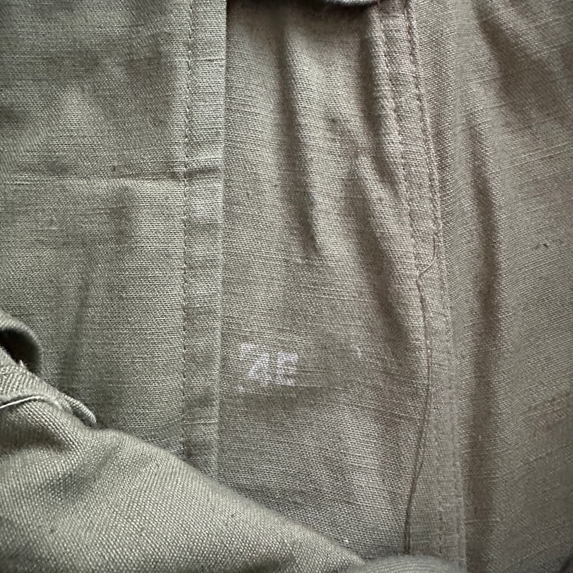 50s 벨기에군 RAKA 밀리터리 코튼 팬츠 (4E/30-31) 상품이미지5