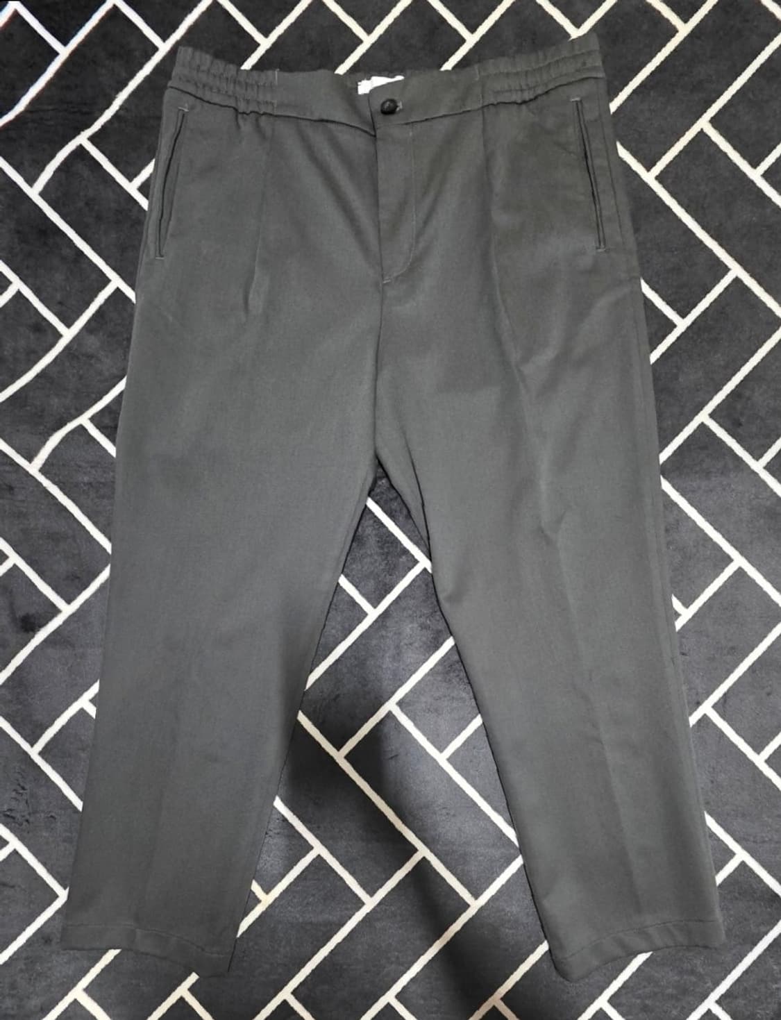 MrP. 밴딩 코튼팬츠 상품이미지1