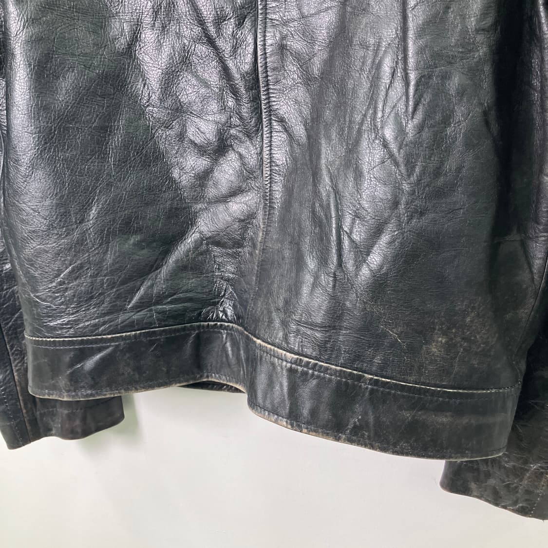 90's 올드 갭 소가죽 자켓 XS 상품이미지9