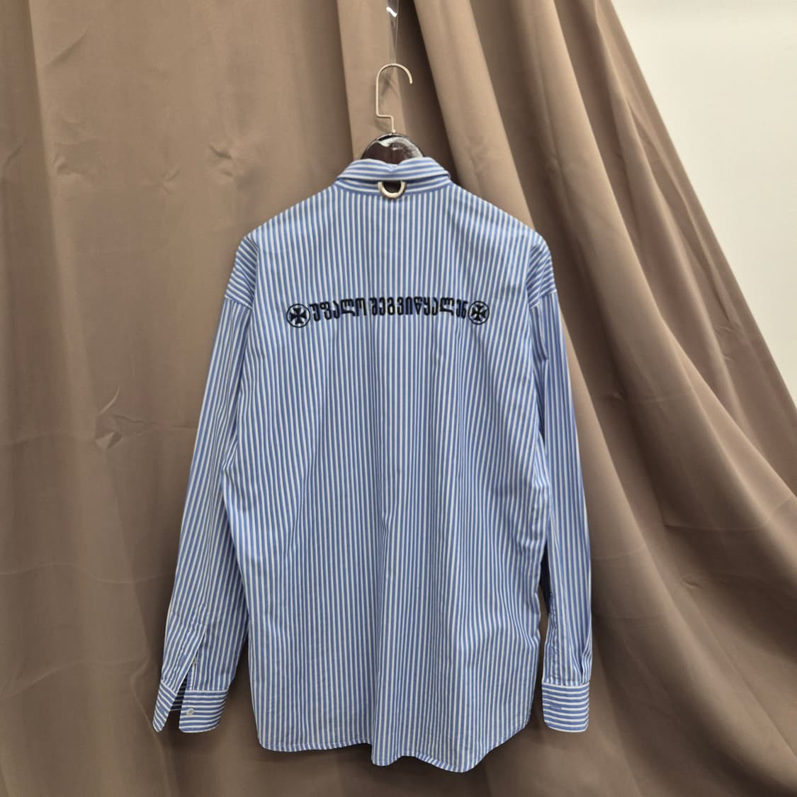 베트멍 메탈 링 롱슬리브 셔츠 M 상품이미지5