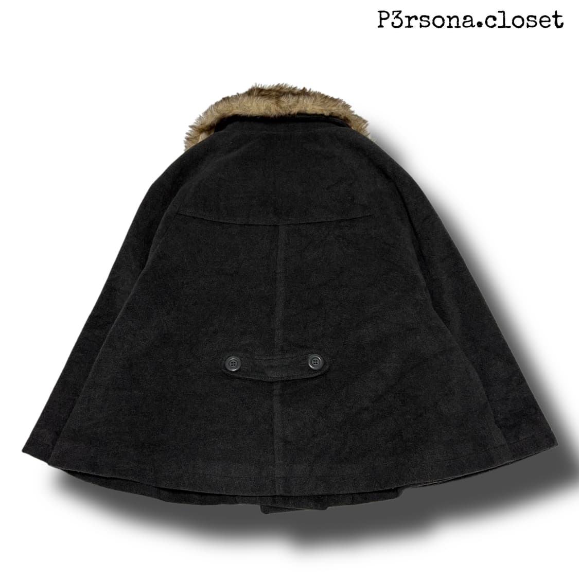 Pink latte fur double button coat 상품이미지2