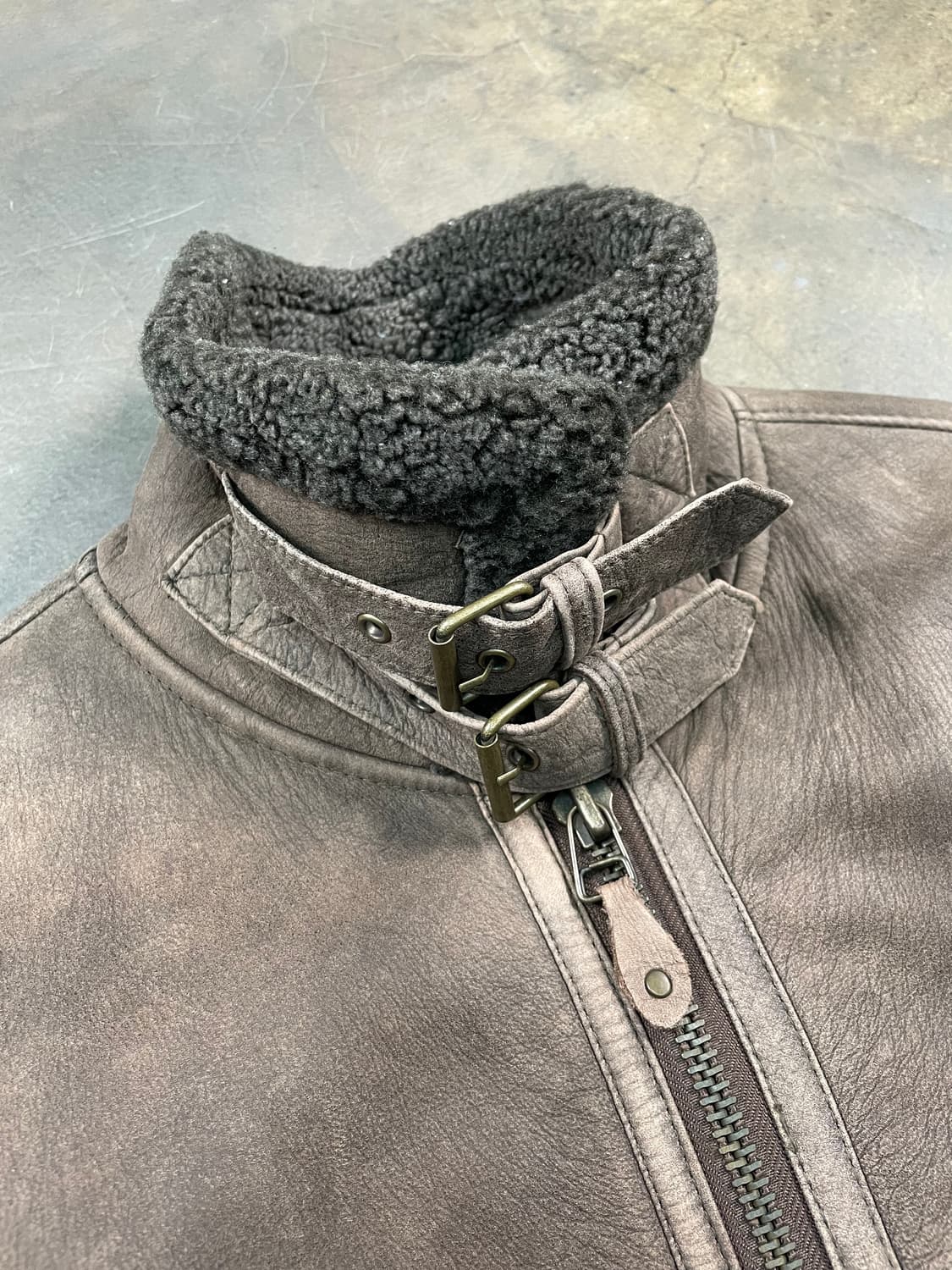 빈티지 B3 무스탕 상품이미지3