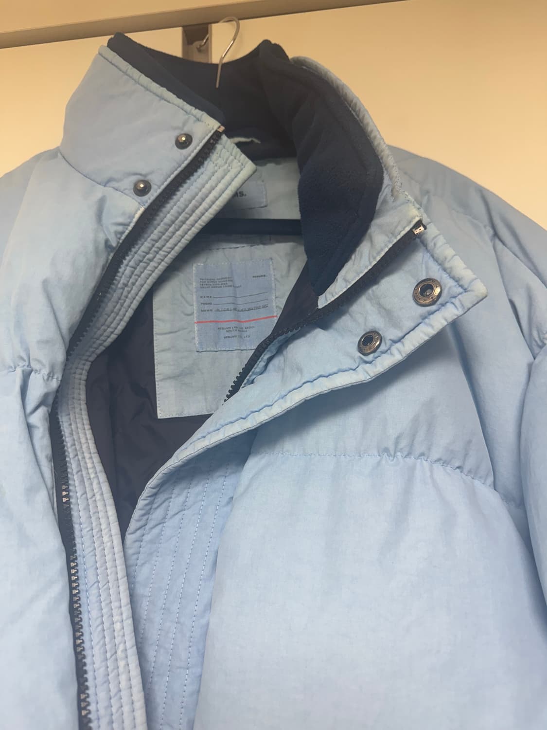 비범스 패딩 xl 상품이미지4