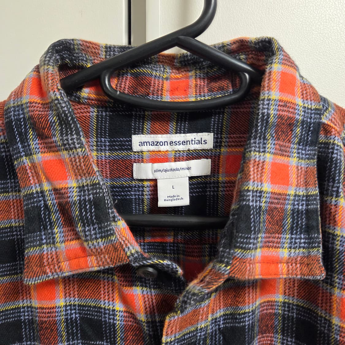 Amazon Essentials 체크 셔츠 L(100) 상품이미지3