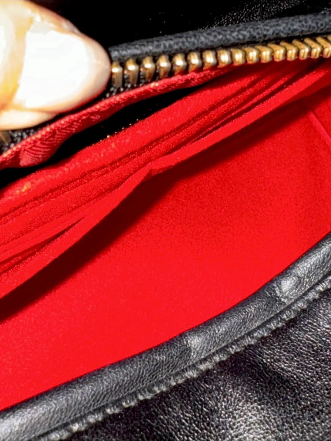 디올 레이디백 미디움 블랙 금장 상품이미지8