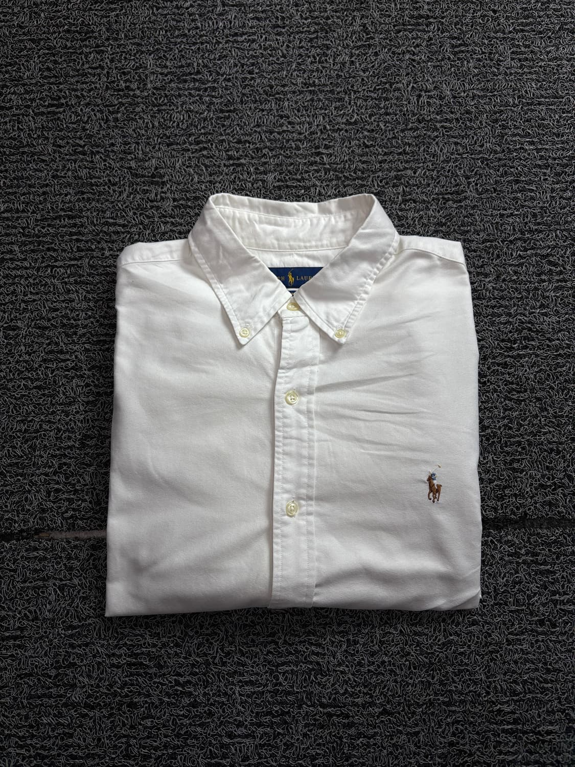 폴로 랄프로렌 신형 포니로고 옥스포드 박시핏 셔츠 화이트  1688 상품이미지1