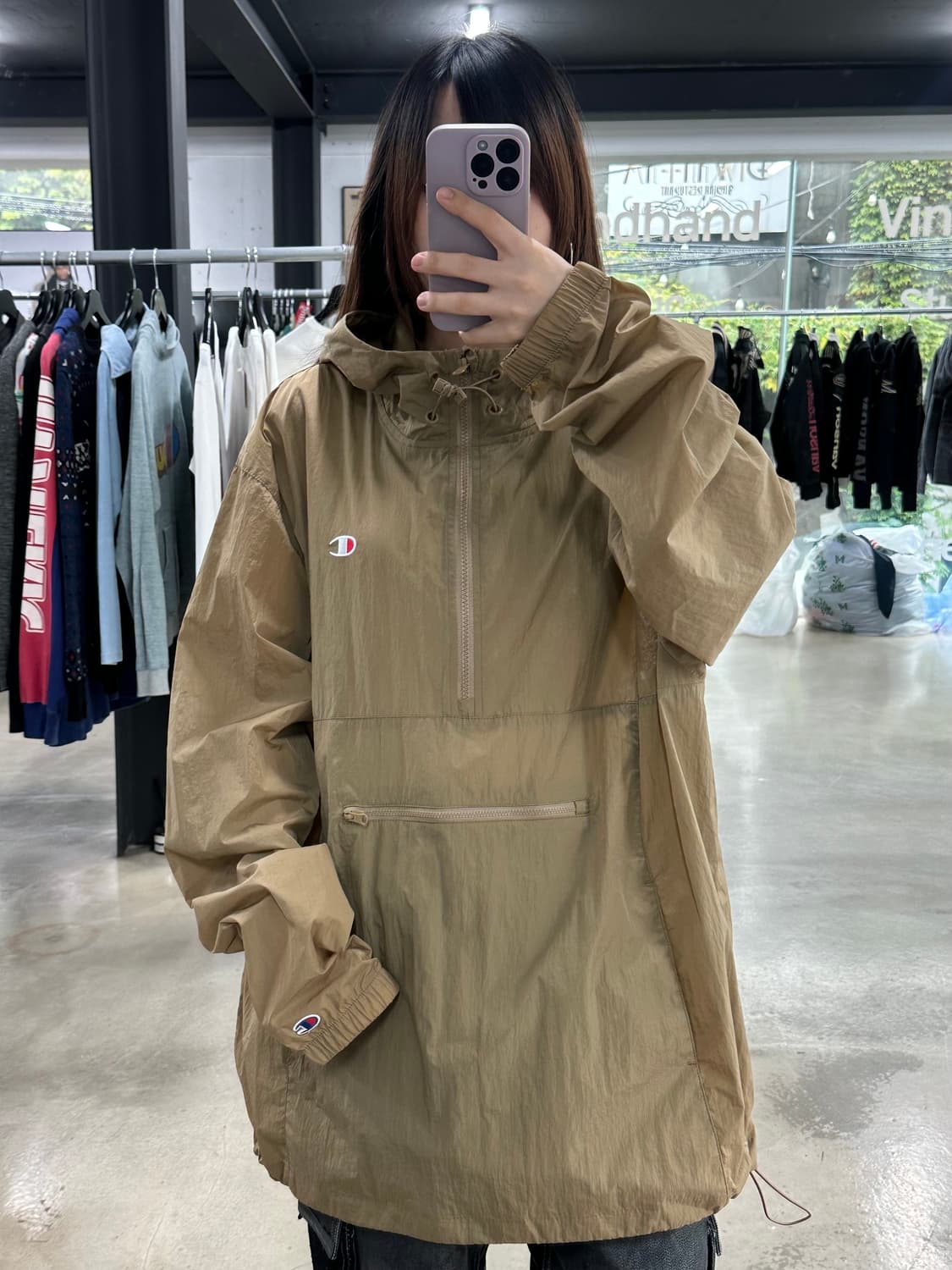 챔피언 패커블 나일론 아노락  상품이미지4