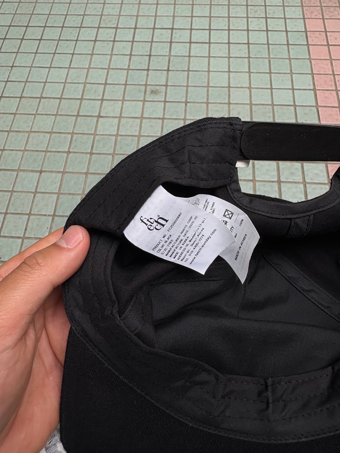 페치 모자 상품이미지3