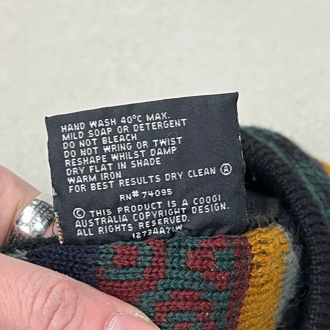 쿠지 에스닉 케이블 가디건 s09021 상품이미지6