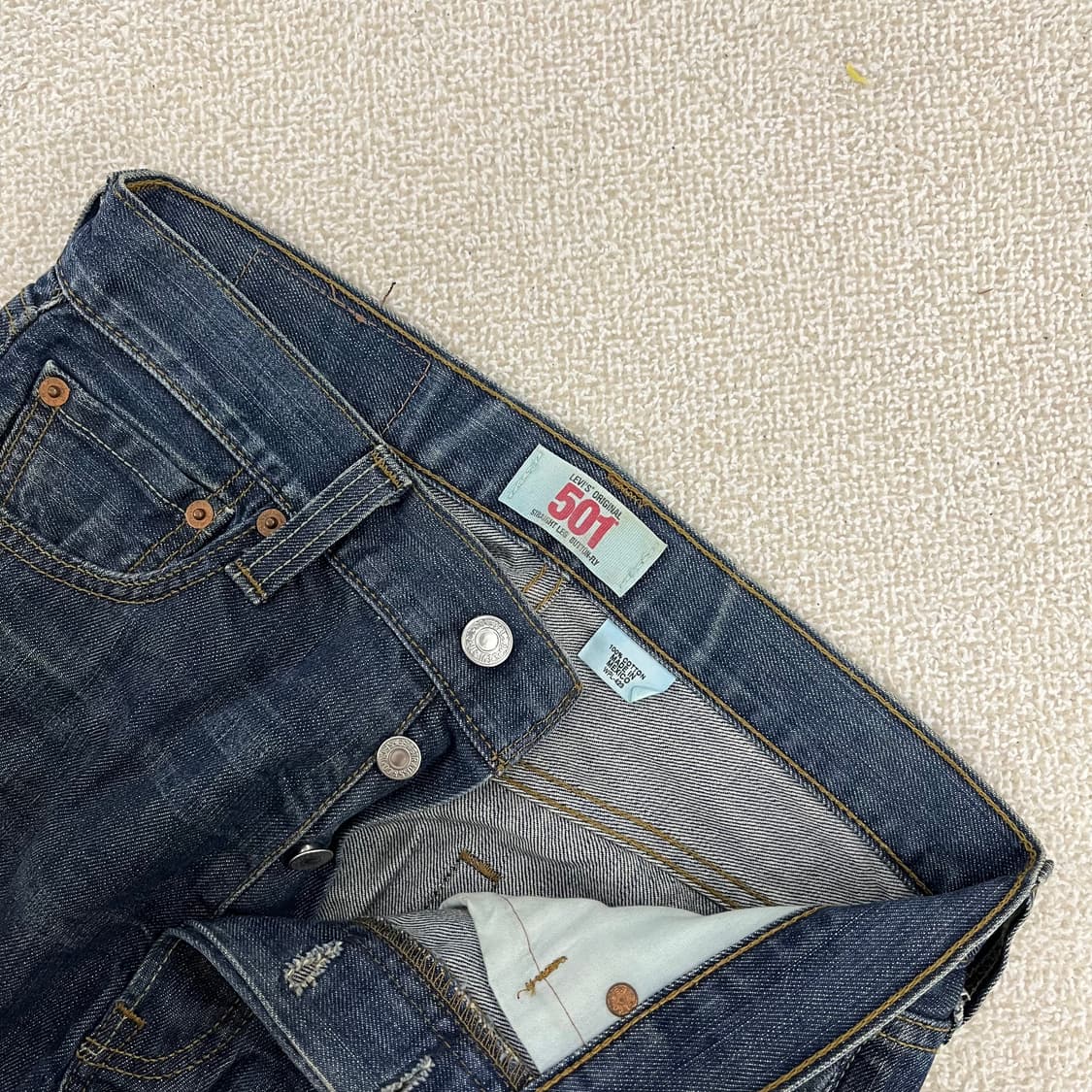 [29] 리바이스 501 오리지널 데님 청바지 0114M1 상품이미지2