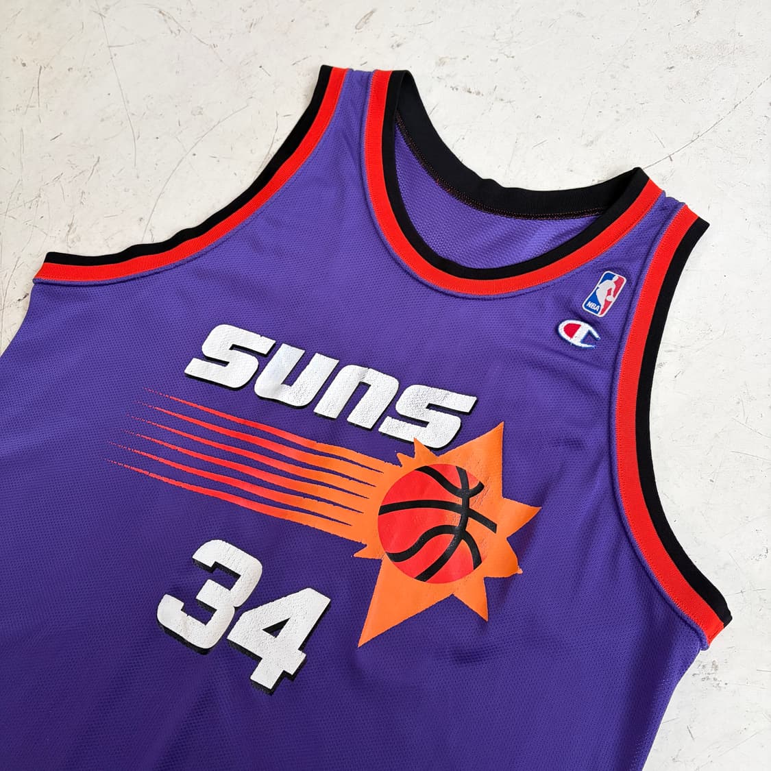 90s USA 챔피온 NBA 피닉스 선즈 빈티지 유니폼 나시 48 상품이미지4