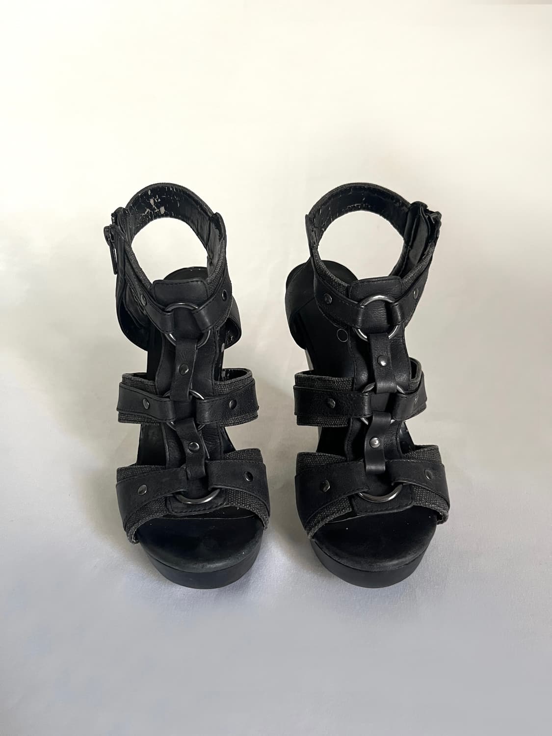 Aldo 00s 하네스 웨지힐 상품이미지6