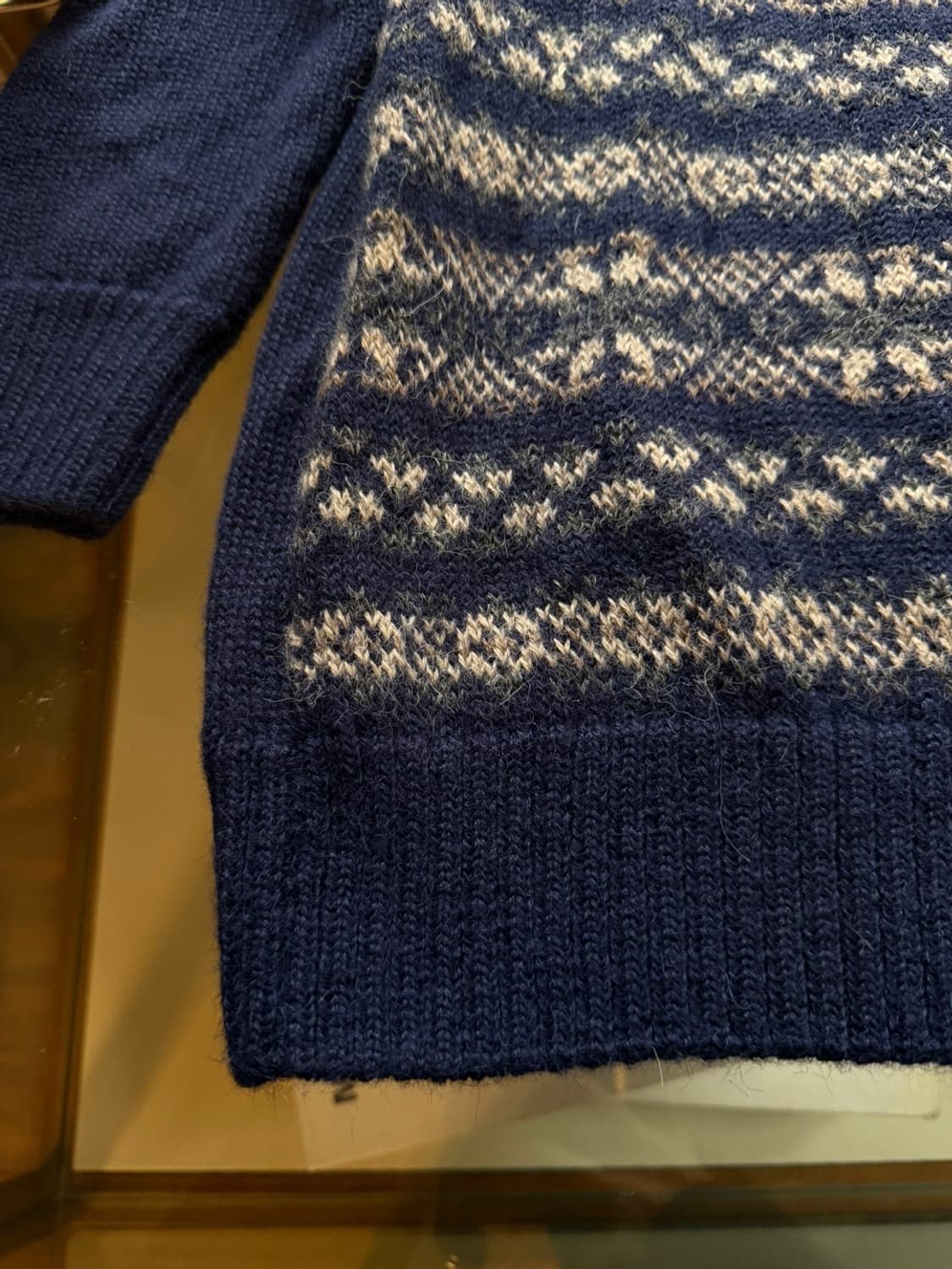 아페쎄 모호크넥 니트 남성100 상품이미지8