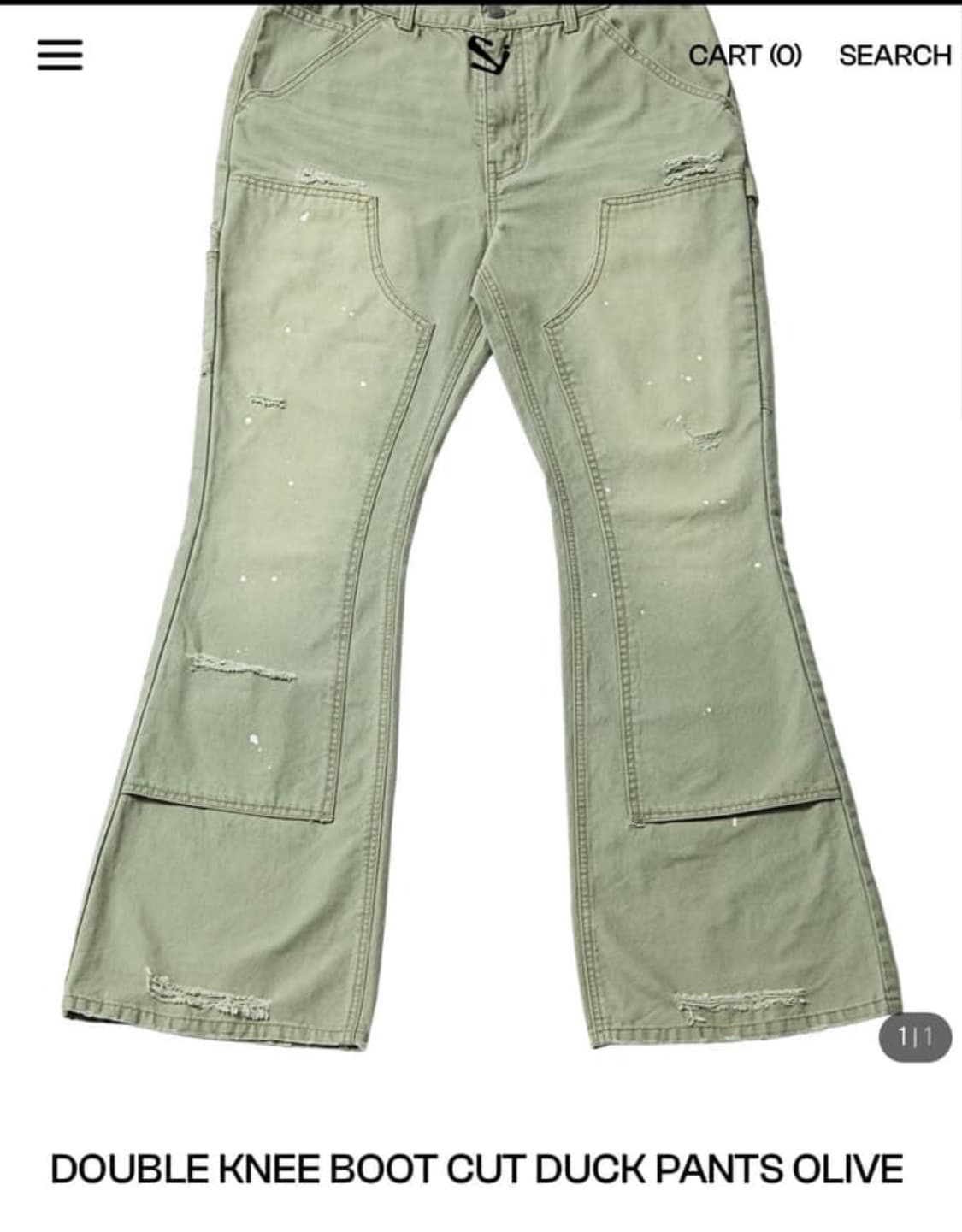 스키즘 인듀싱 부츠컷 L 사이즈 구해요 상품이미지1