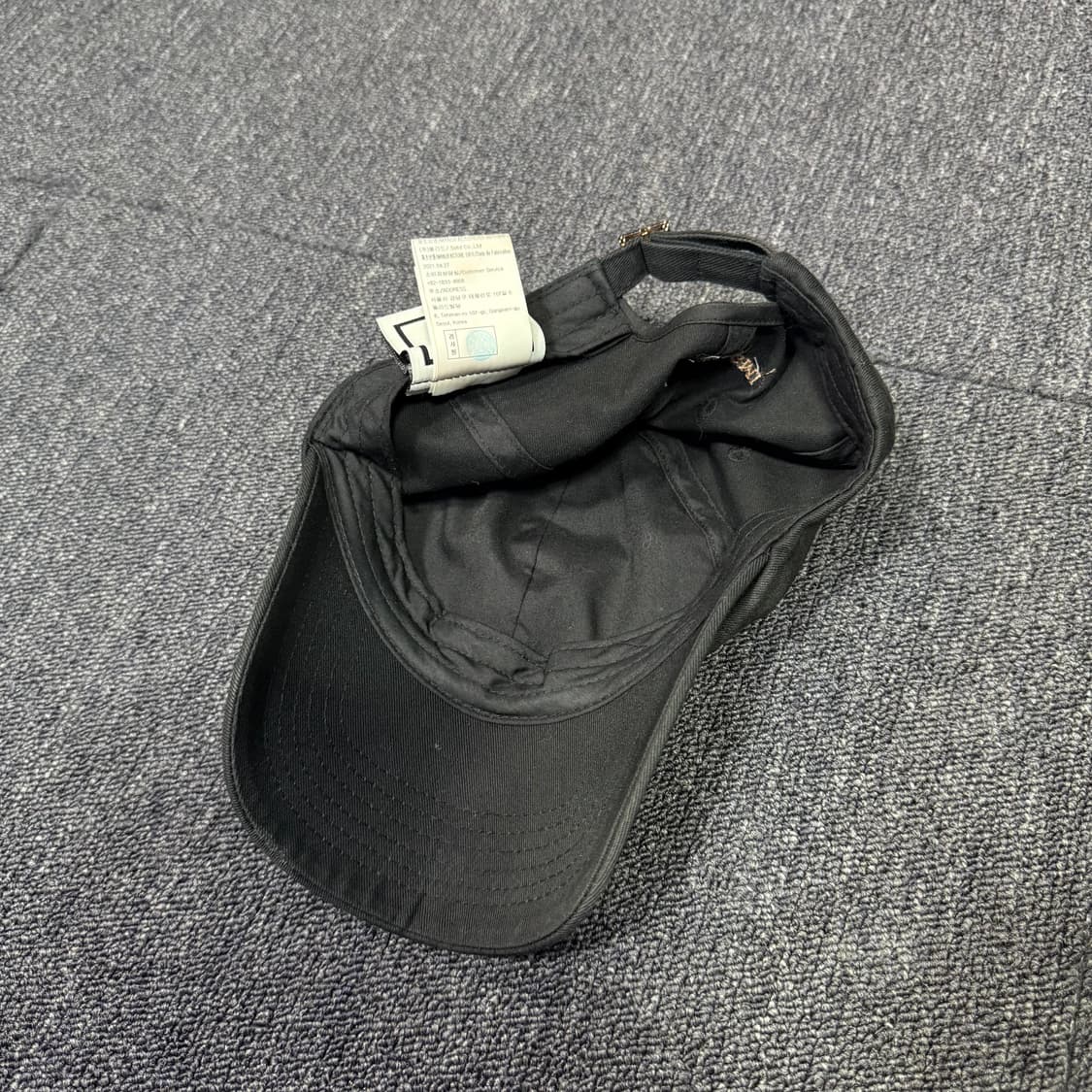 우영미 로고 볼캡  상품이미지7