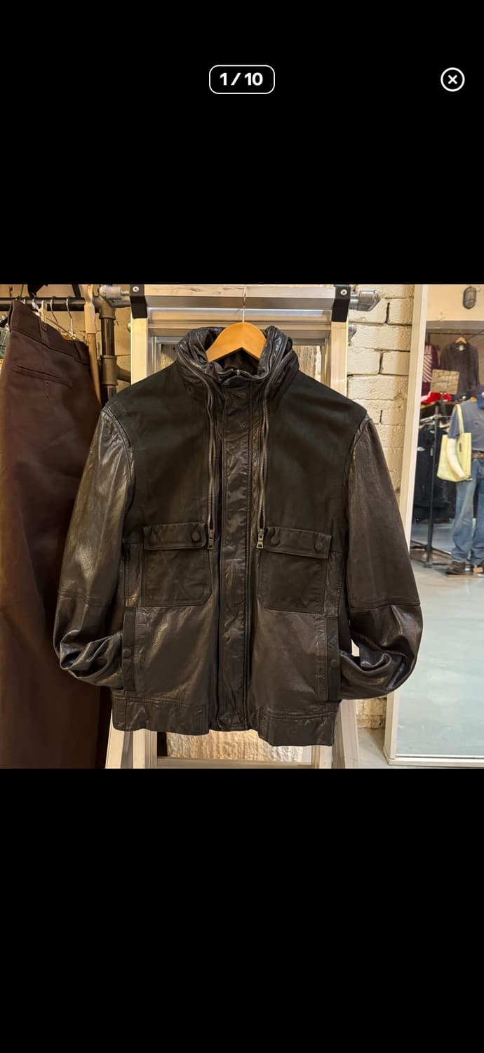 솔리드옴므 가죽자켓 상품이미지1