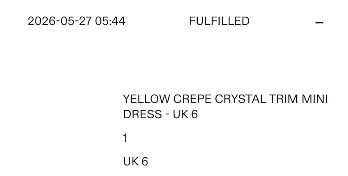 셀프포트레이트 YELLOW CREPE CRYSTAL TRIM MINI 상품이미지8