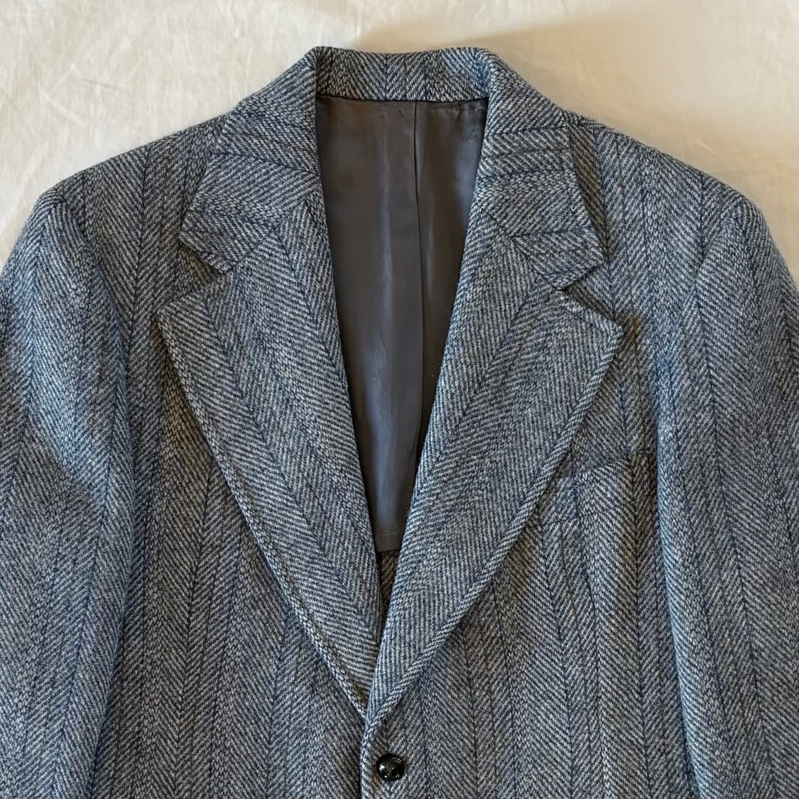 (97) 60s USA A.C & Harris Tweed 울 헤링본 2B 상품이미지2