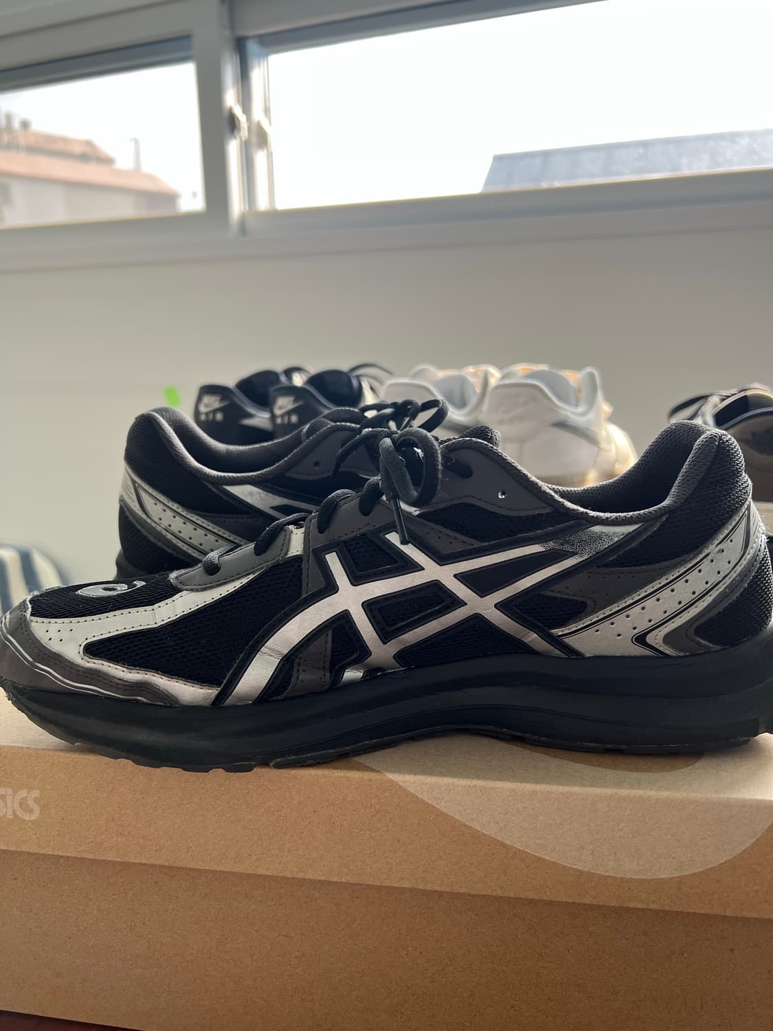 아식스 조그 100S 블랙퓨어실버 290 상품이미지3