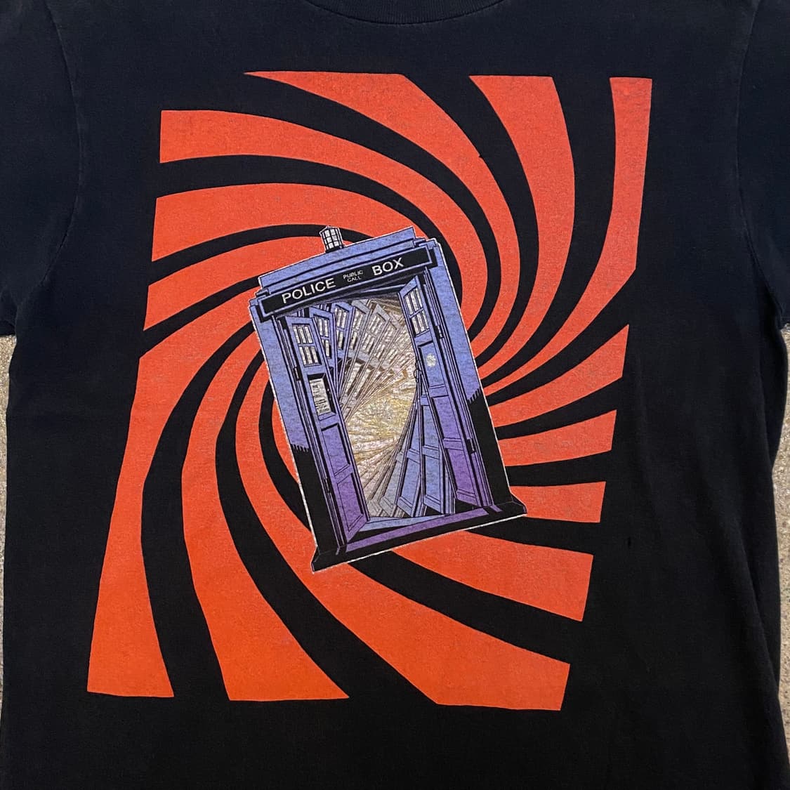 미국 빈티지 닥터후 굿즈 포인트 티셔츠 락티셔츠 반팔티 상품이미지2