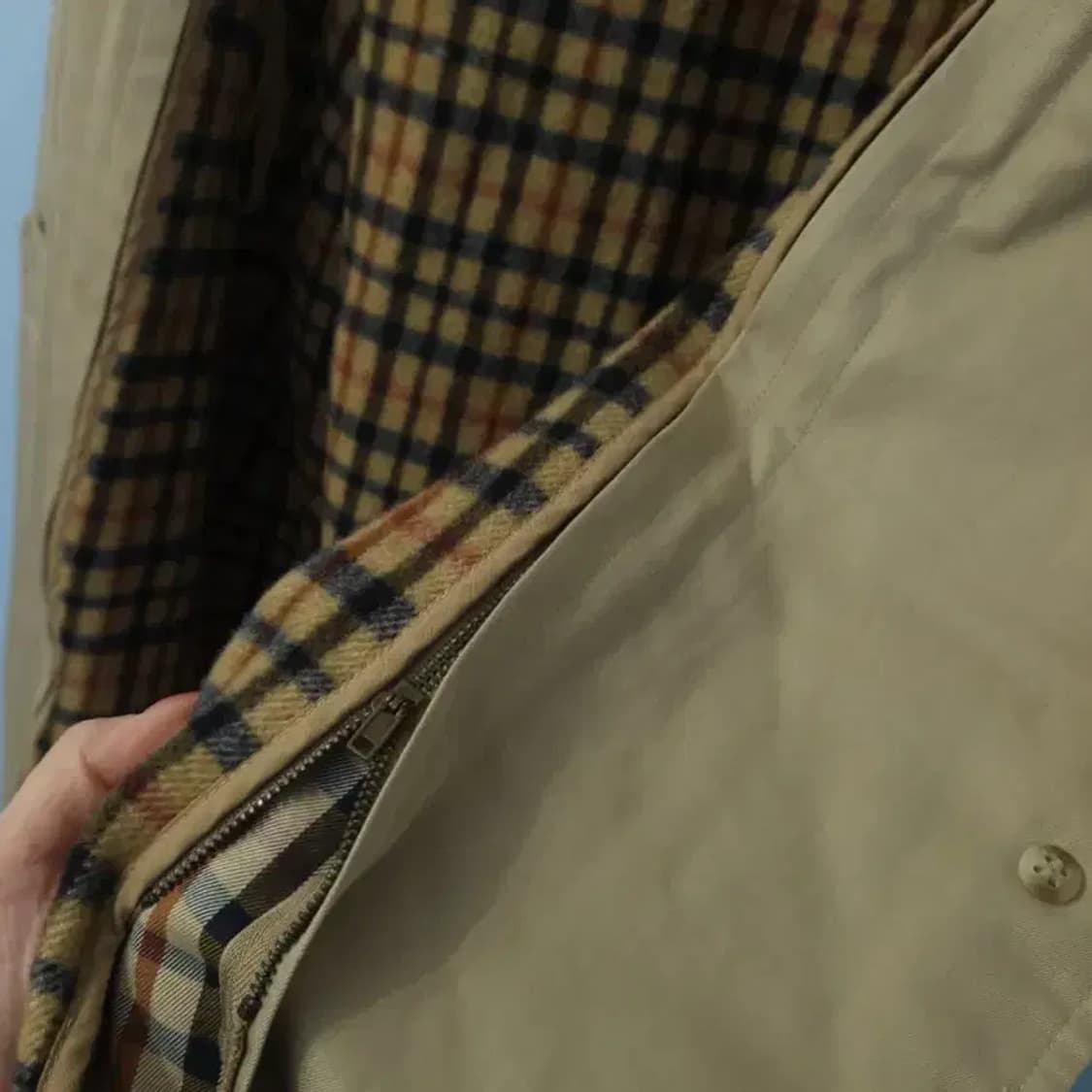 닥스 베이지 롱 트렌치 코트~66 상품이미지7