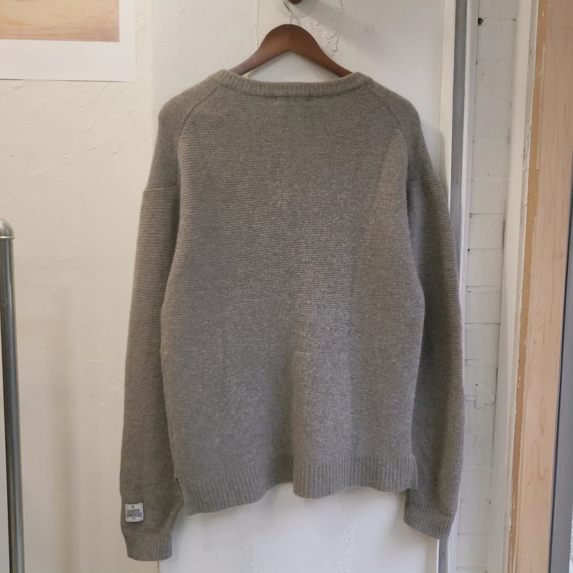 저널스탠다드 해밀턴램스울 그레이 니트 상품이미지6