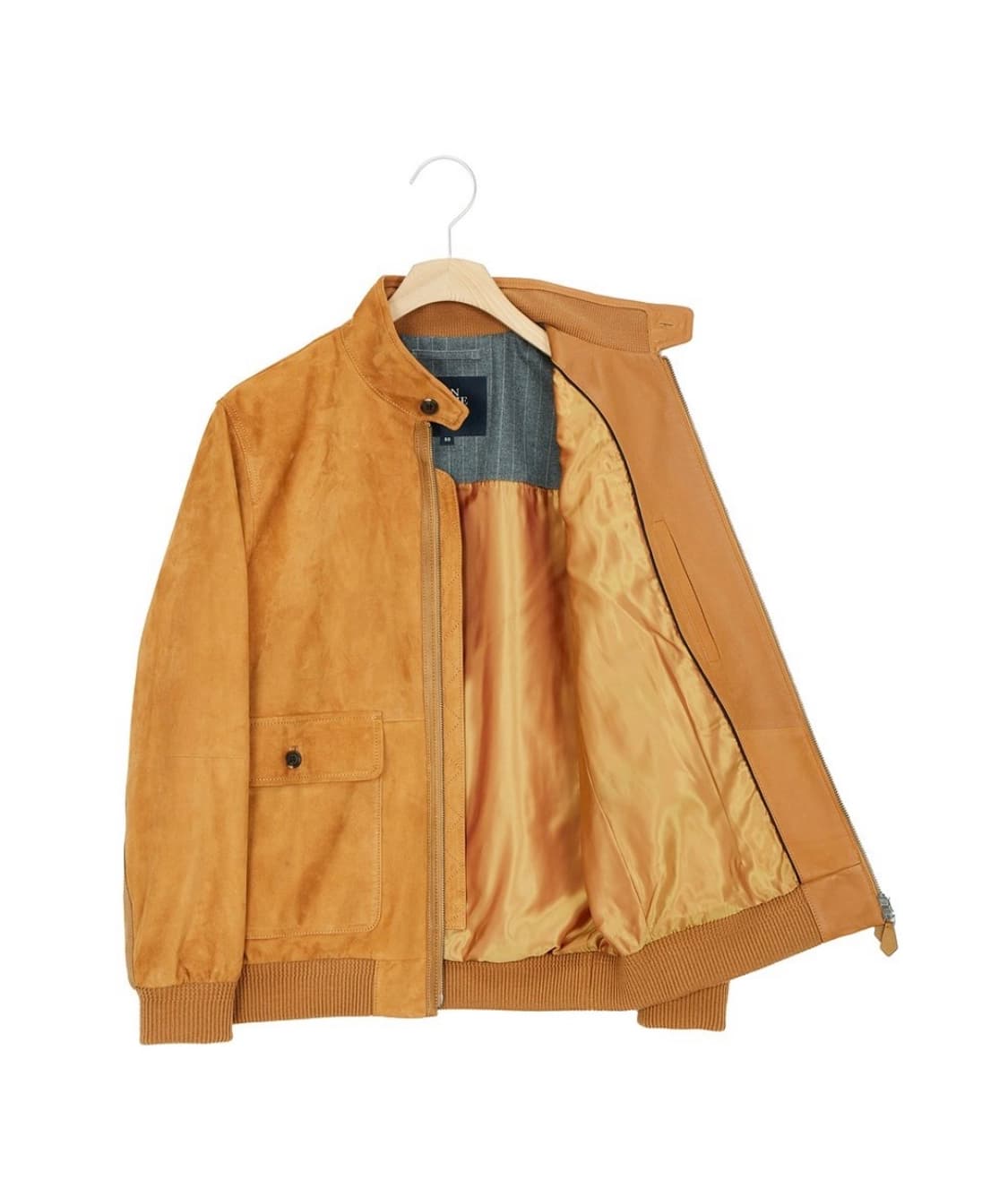 (새상품)맨온더분 카멜 투웨이 스웨이드 자켓 상품이미지3