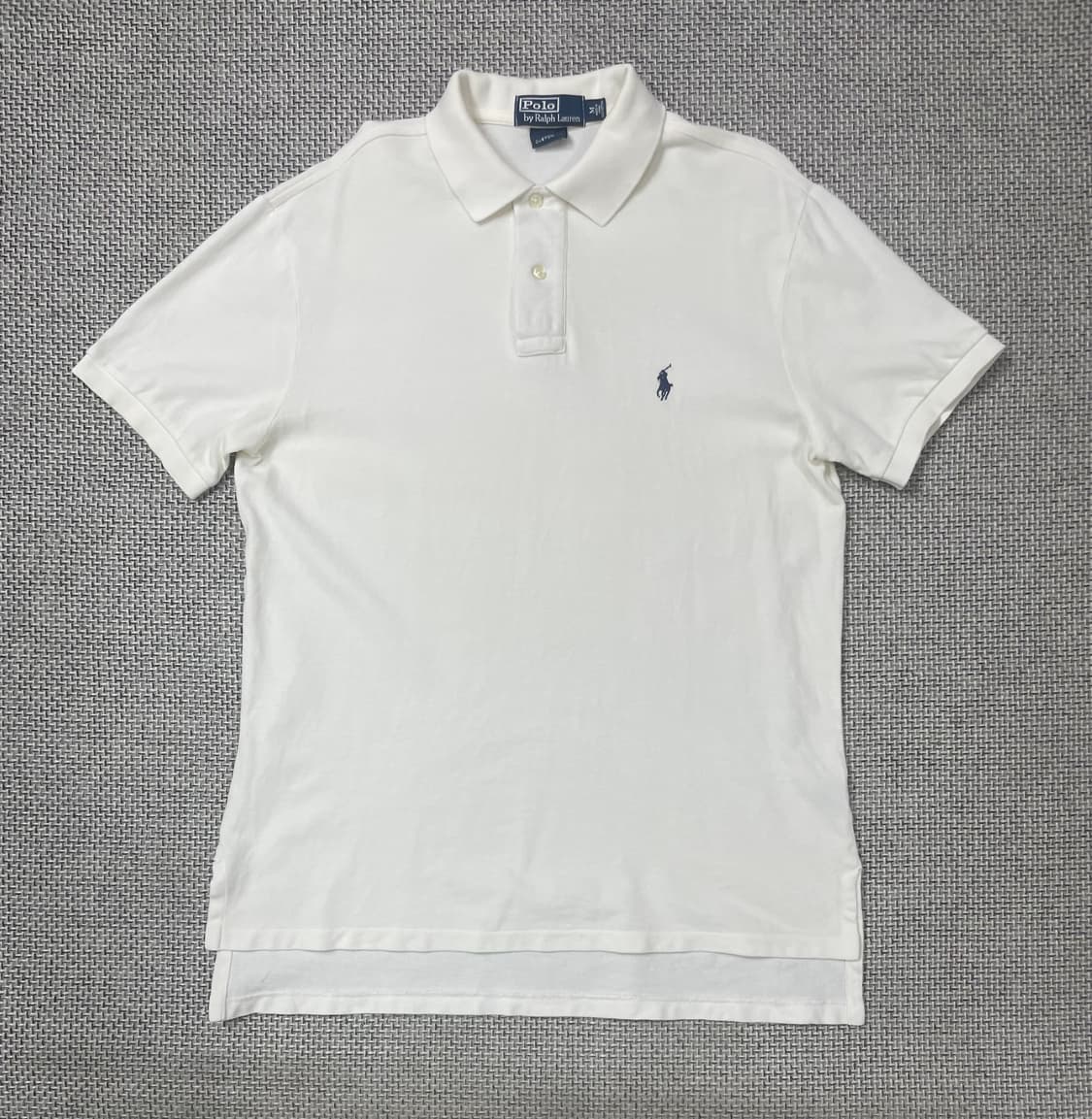 폴로 랄프로렌 화이트 카라티 M 상품이미지1