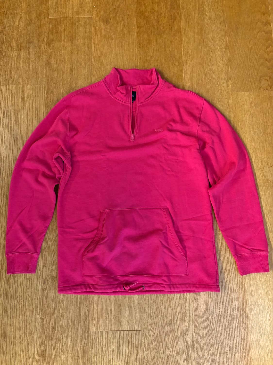 Vans pink half zip-up 상품이미지1