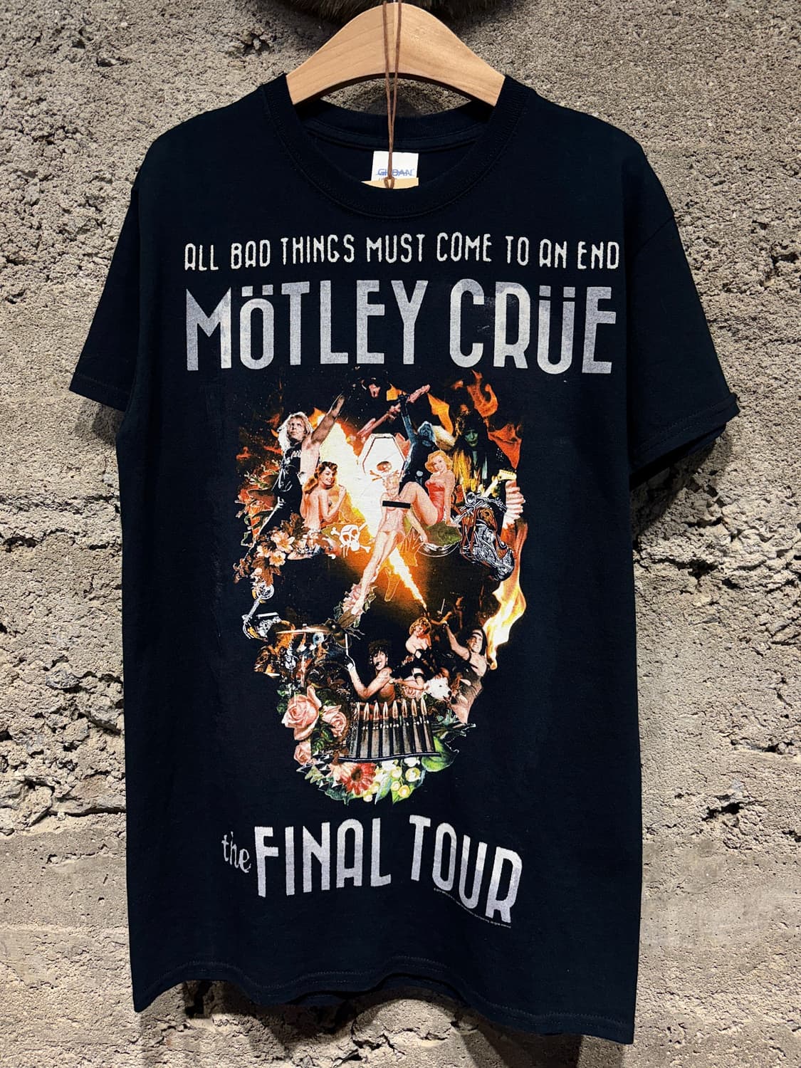 길단 머틀리 크루 파이널 투어 반팔 티셔츠 상품이미지1