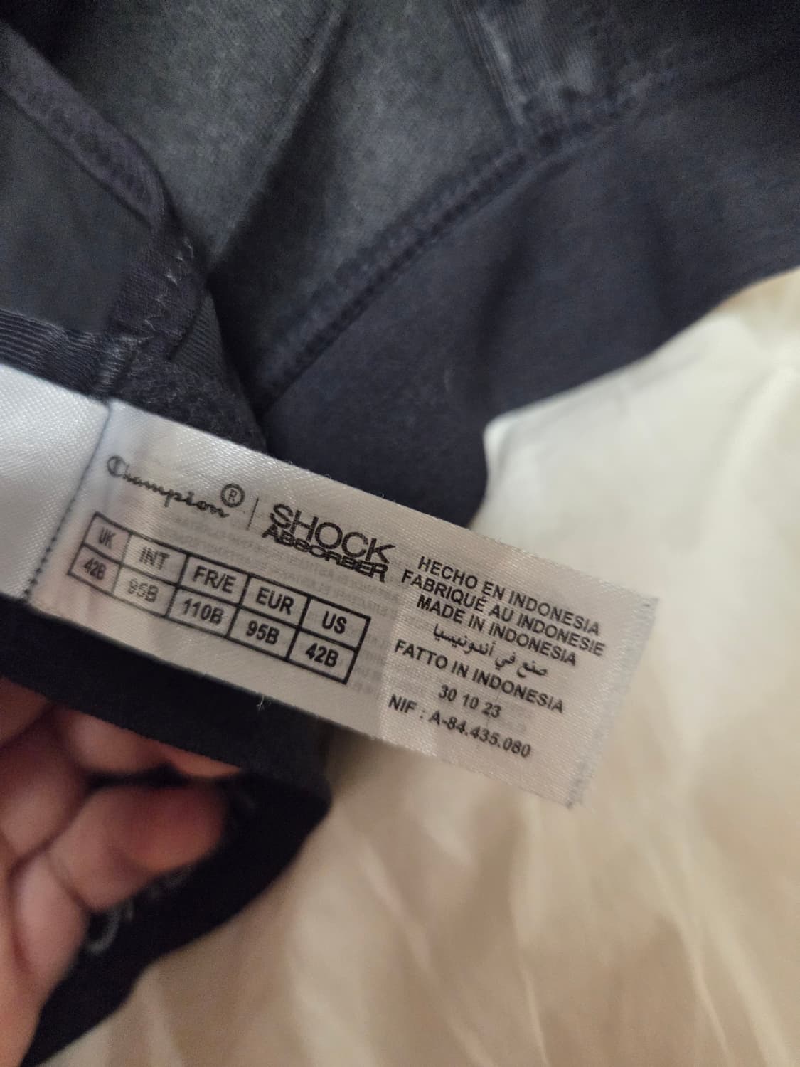 (개당가격)쇼크업소버 스포츠브라 85B 2개 95B 1개(설명 있음!!) 상품이미지7