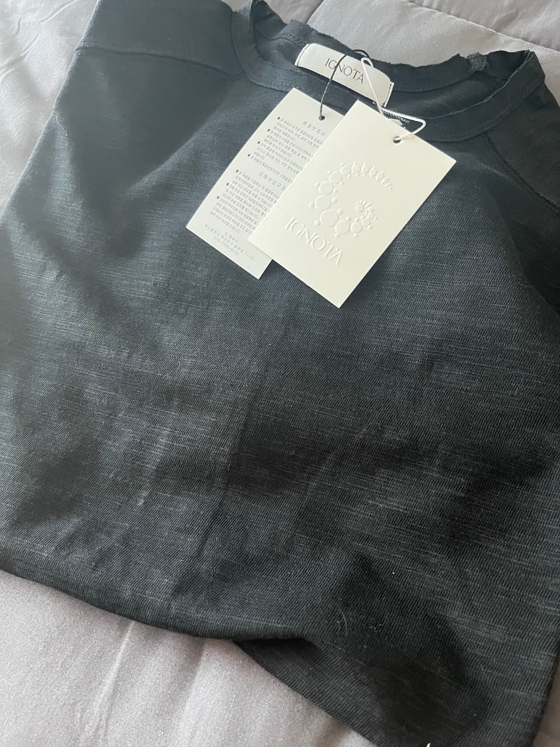 이그노타 코어14 테라 티셔츠 블랙 M 상품이미지1