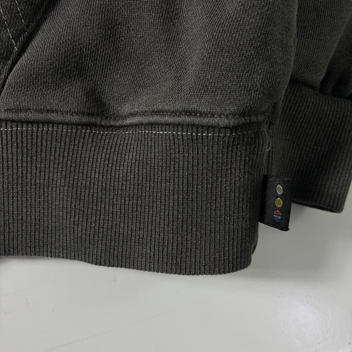 IAB studio  아이앱 코튼 그레이 스펠아웃 후드티  상품이미지6