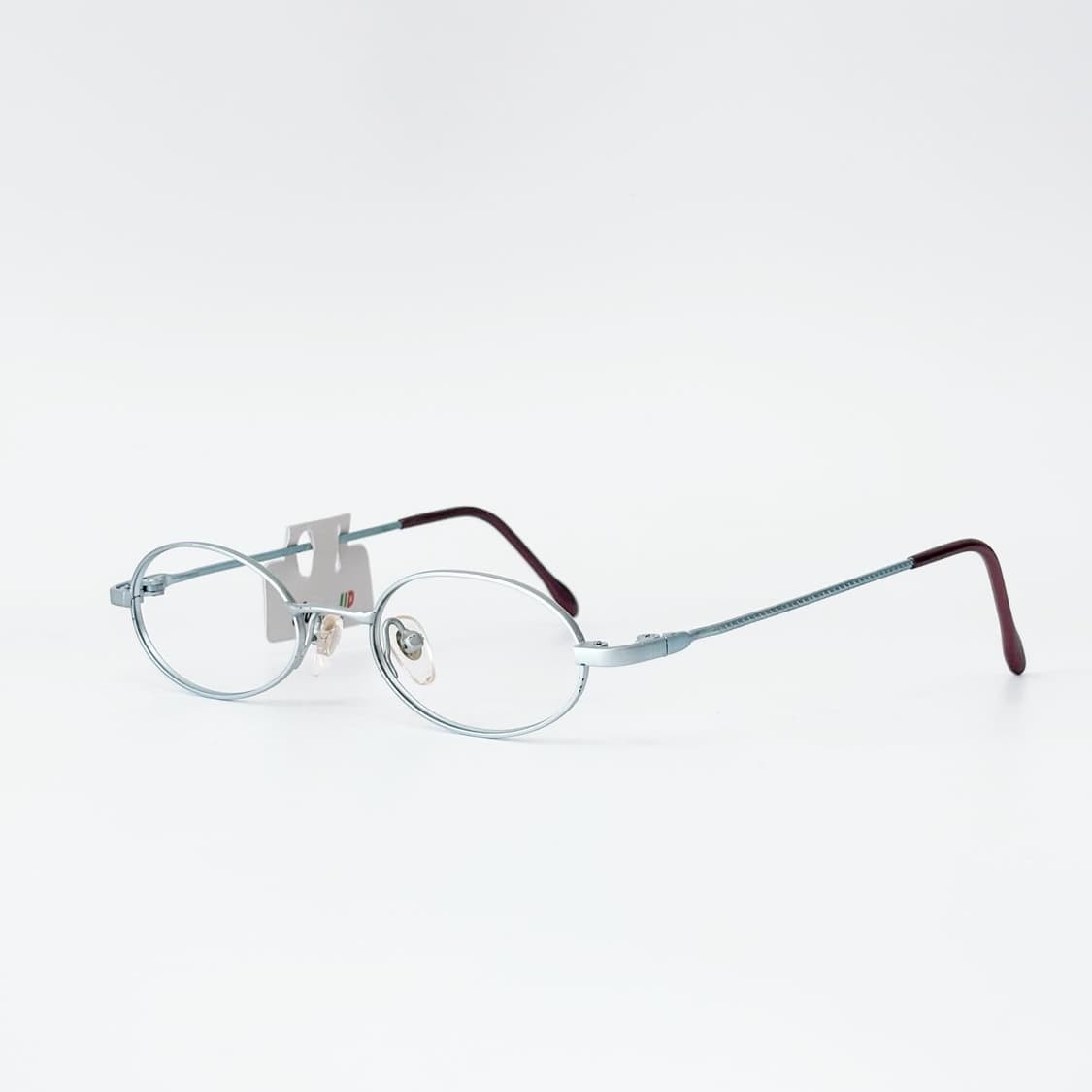 Close-up 스카이 블루 오벌 메탈 데드스탁 빈티지안경 상품이미지2