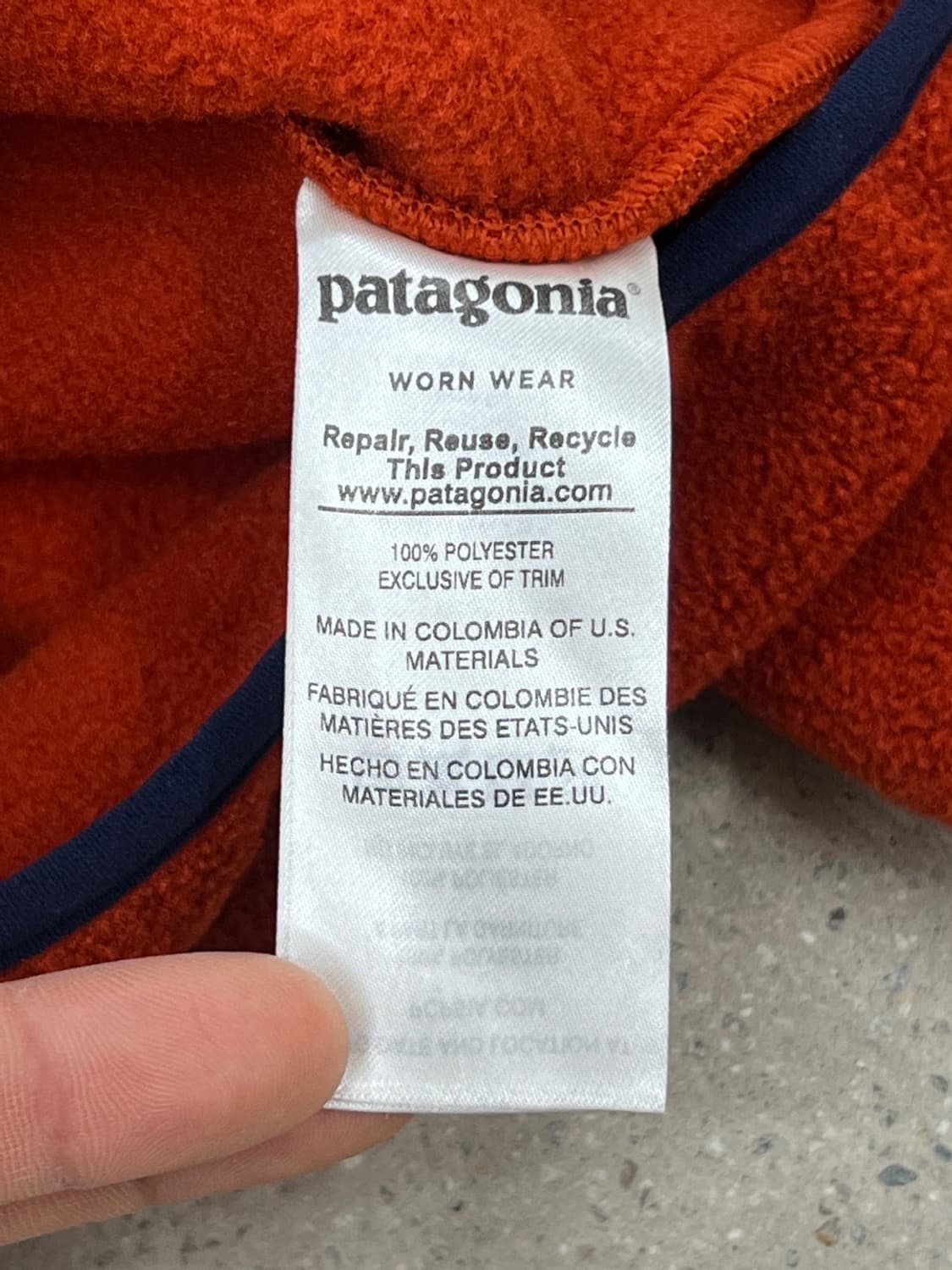 파타고니아 신칠라 루츠레드 스냅 플리스 상품이미지7