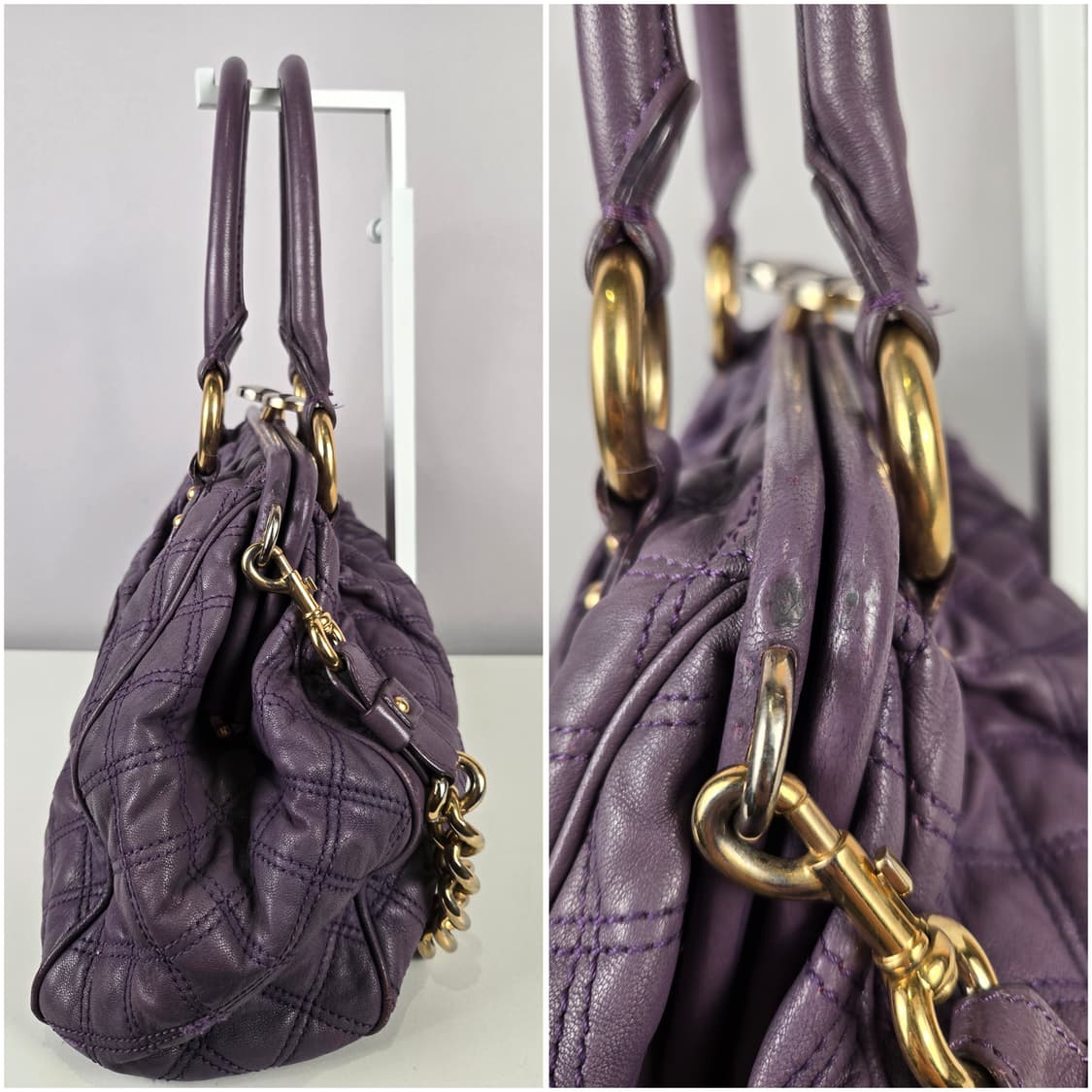 마크제이콥스 스탐백 라지 램스킨 퀼팅 체인백 가방 정품 스탐 상품이미지6