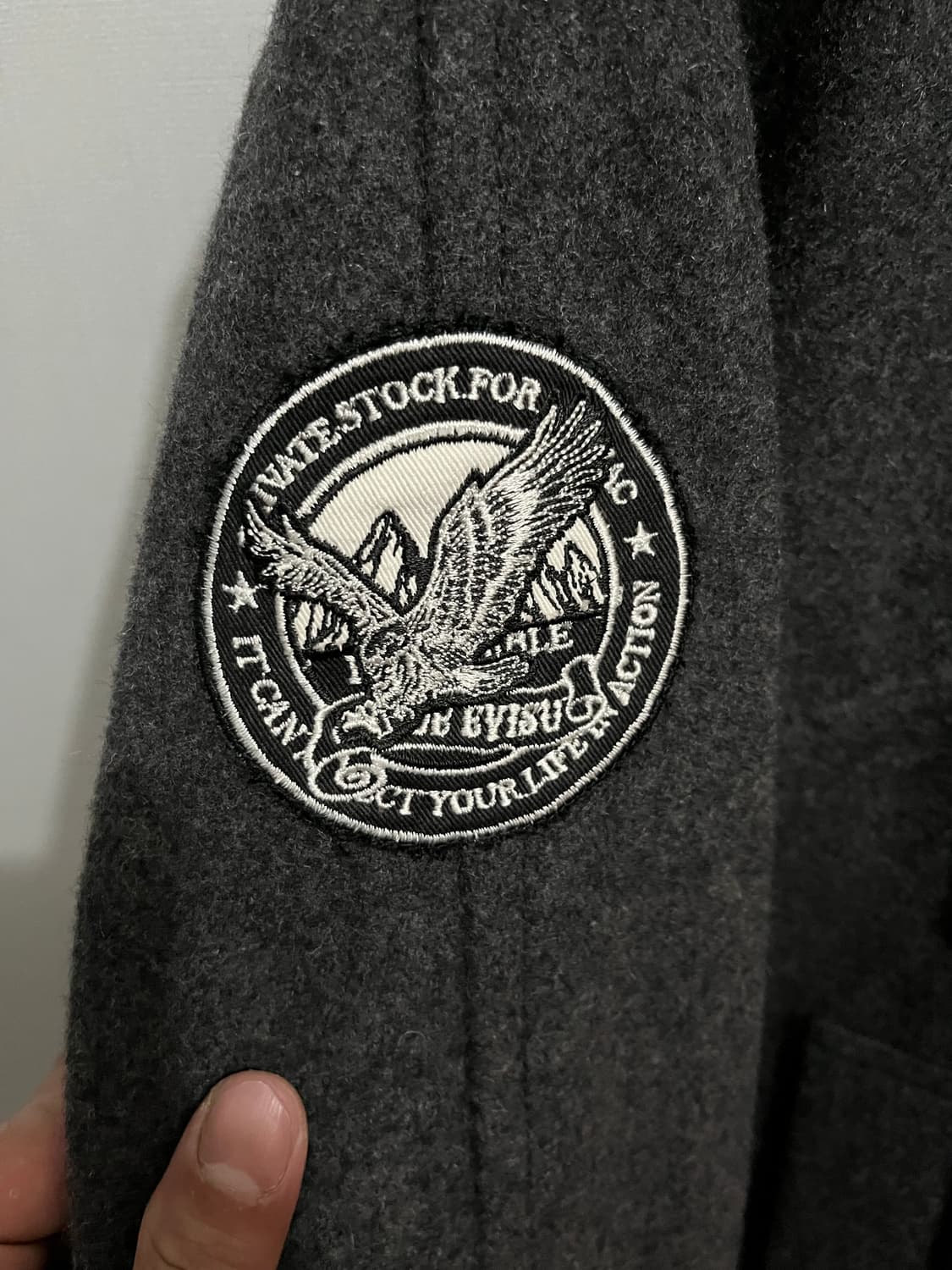 에비수 보아 후드 방모 더플 코트 95 상품이미지2