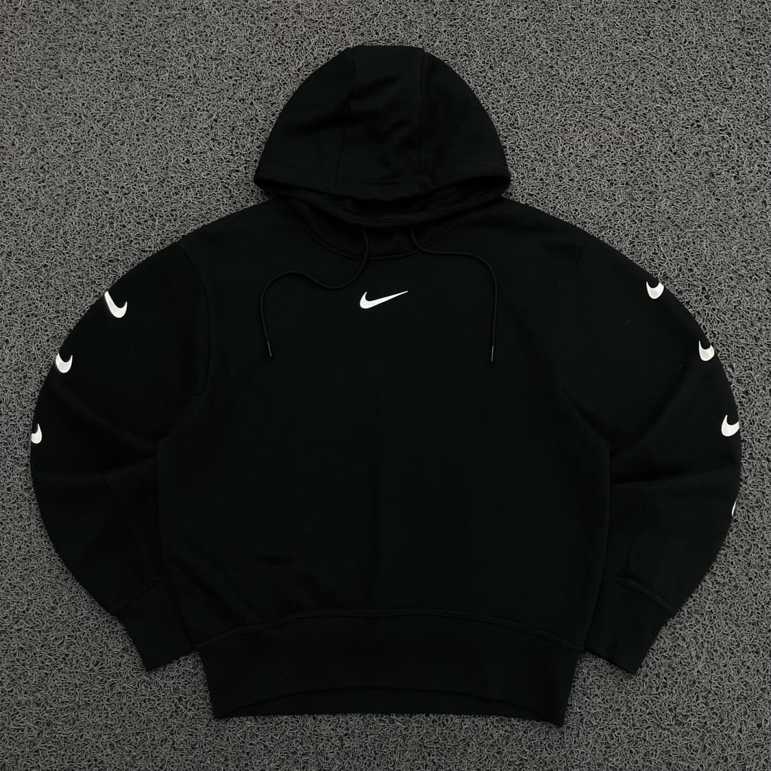 Nike 나이키 신형 멀티 스우시 사이드라인 블랙 스웻 상품이미지1