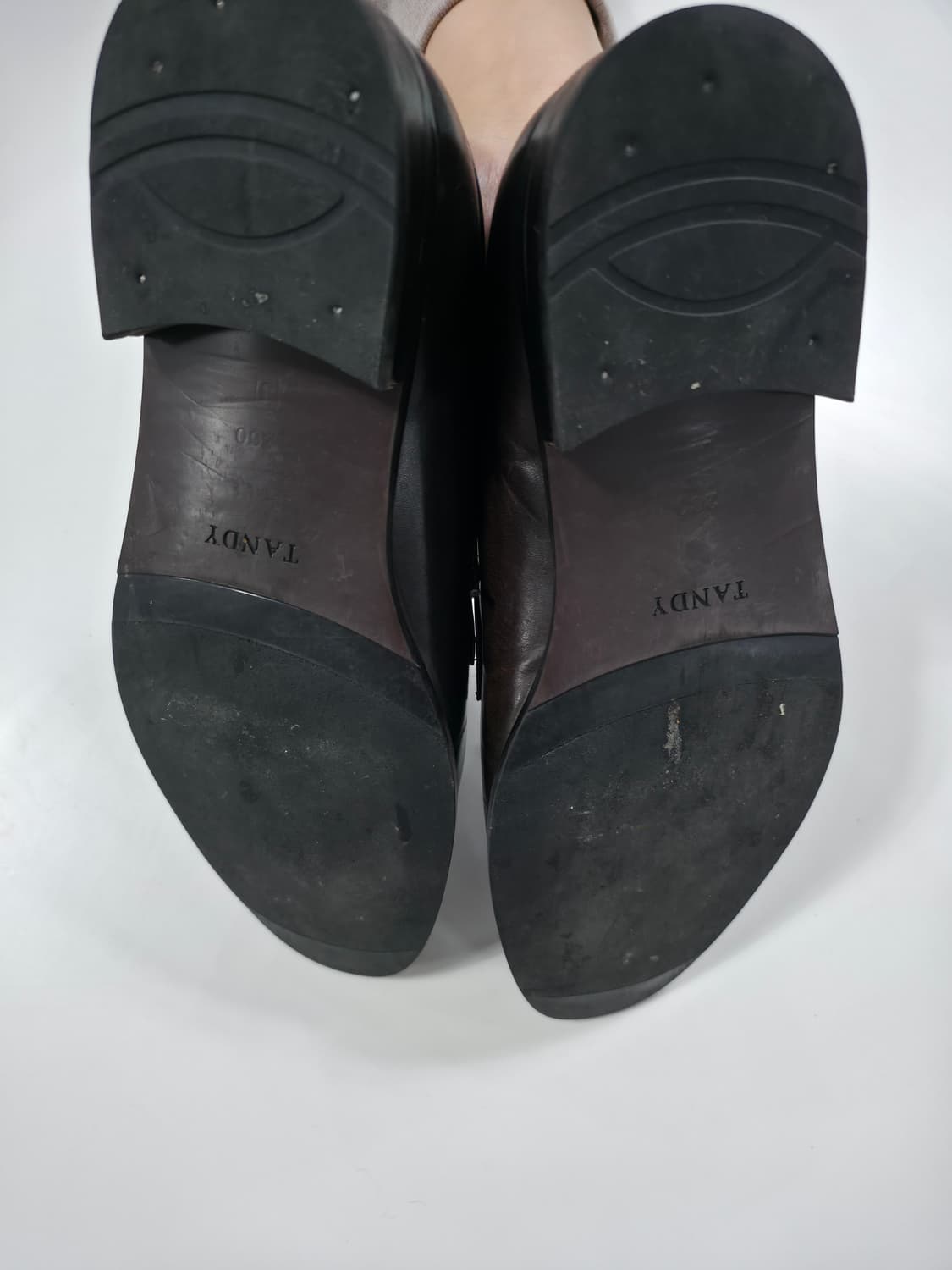 탠디 다크 브라운 레더 더비 슈즈 260 상품이미지2