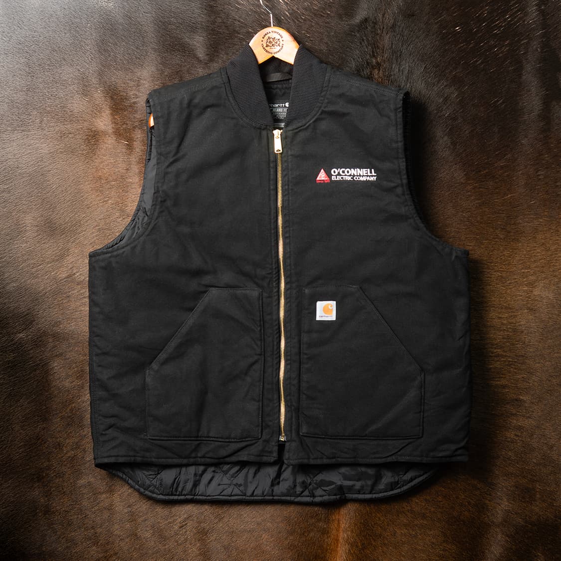 [XL] 칼하트 V01 덕캔버스 워크 베스트 블랙 MT-1533 상품이미지1