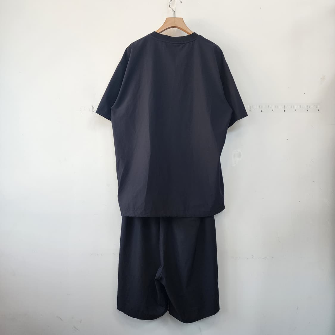 버커루 블랙 반팔 티셔츠 반바지 세트 상품이미지3