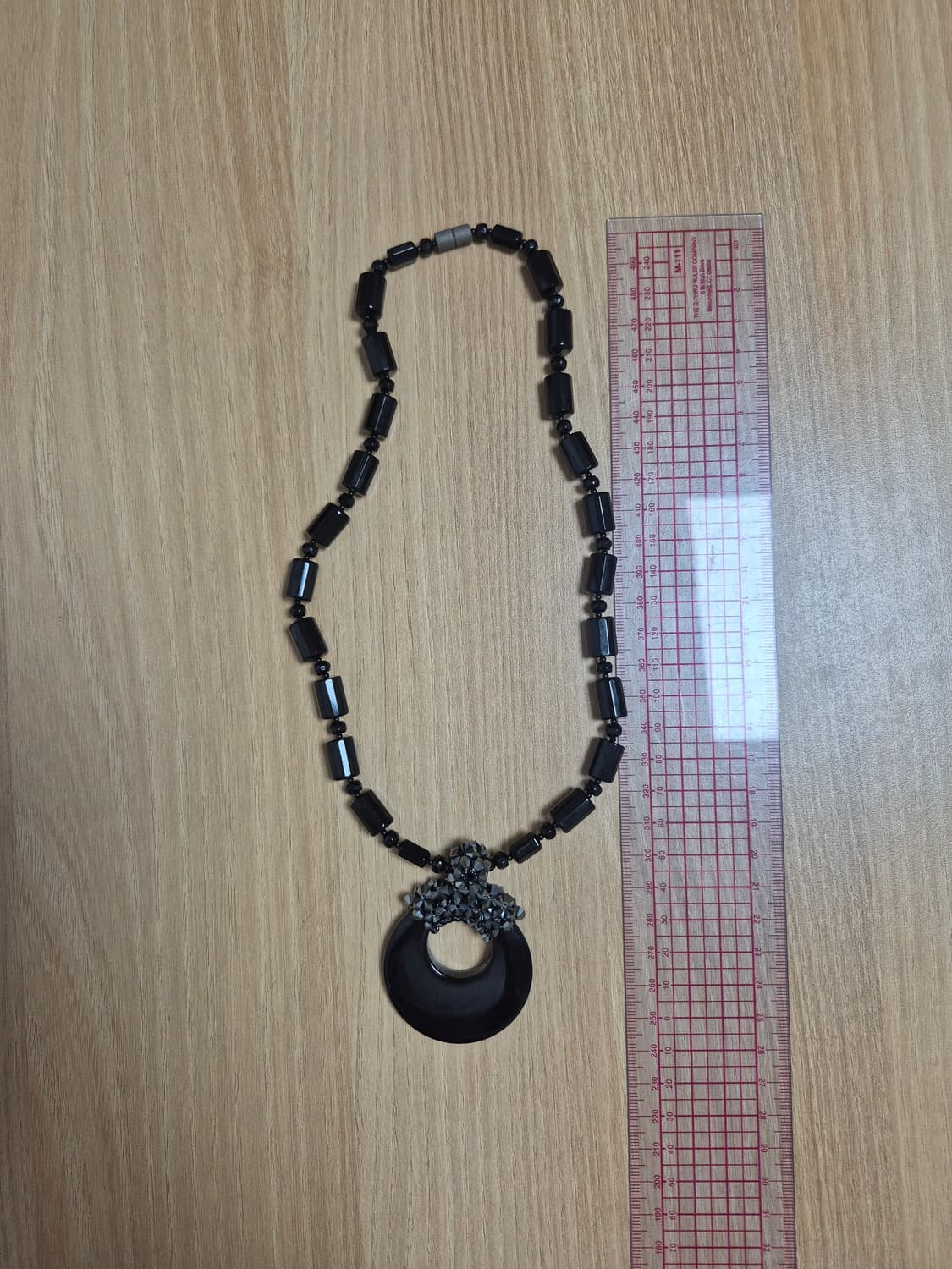 Vintage  에스닉 블랙 목걸이 상품이미지4