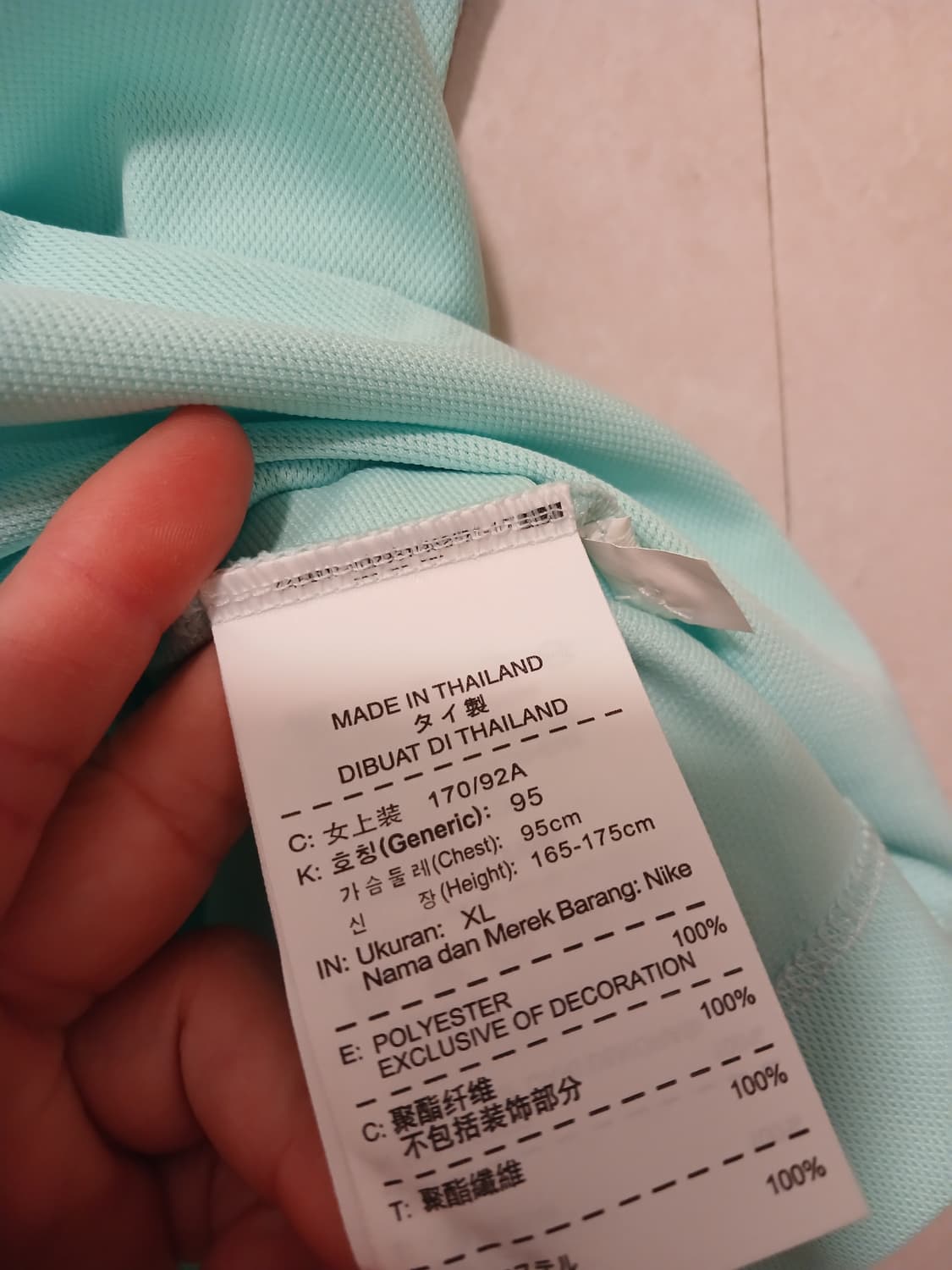 나이키 골프 정품 여성 반팔 카라티 95 사이즈 상품이미지5