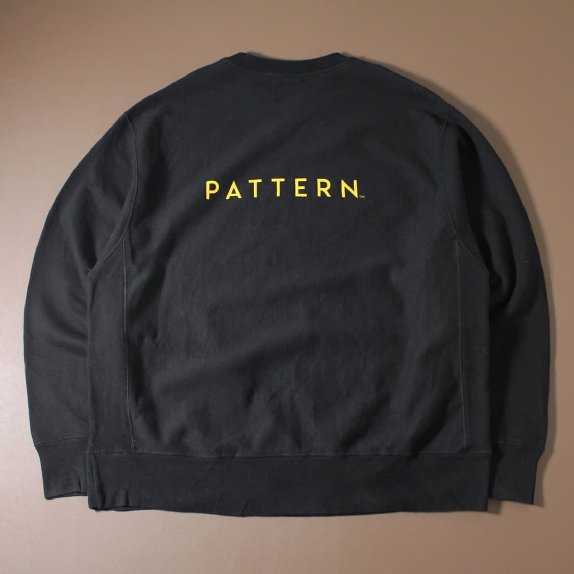 Champion 챔피온 프린팅 기모 블랙 맨투맨 상품이미지2