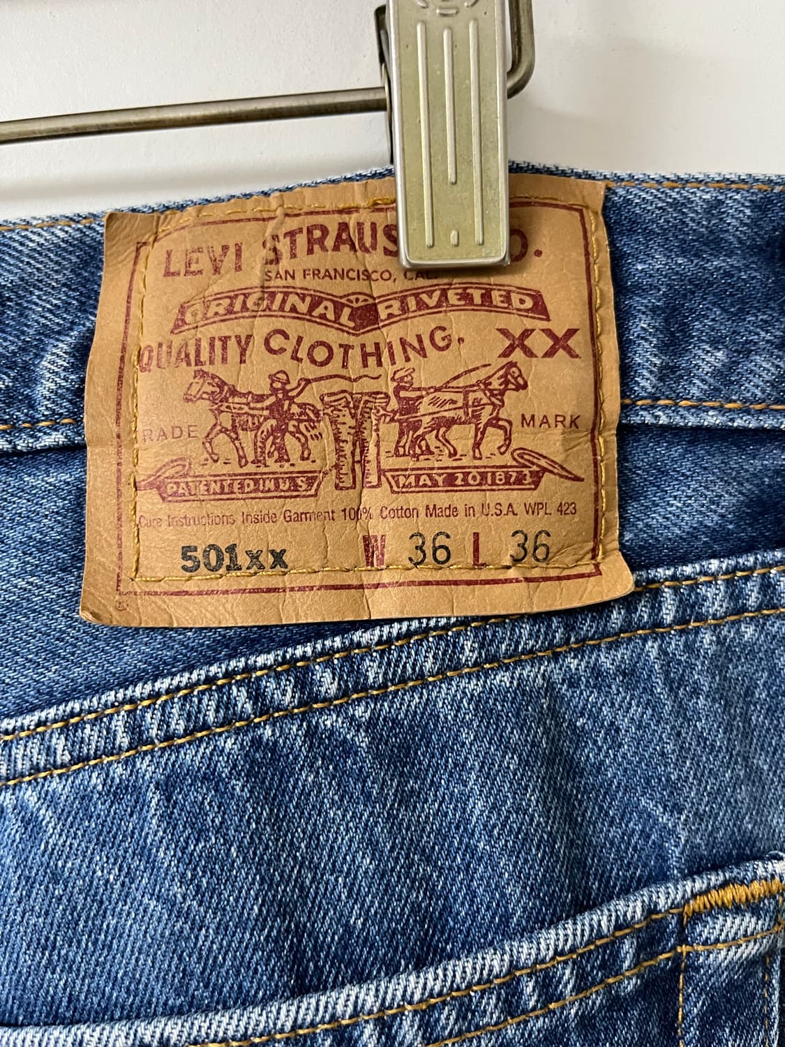 리바이스 청자켓 M 상품이미지9