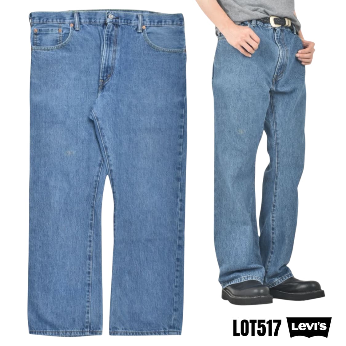 00S 빈티지 리바이스 517 청바지 부츠컷 데님팬츠 38 N0003 상품이미지1