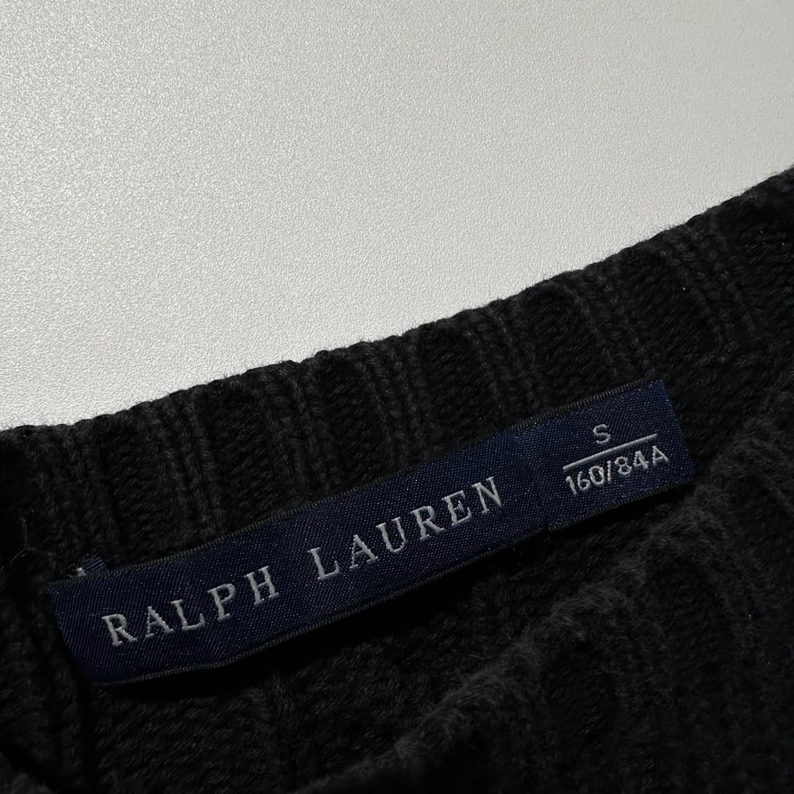 폴로 랄프로렌 케이블 라운드 니트 상품이미지4