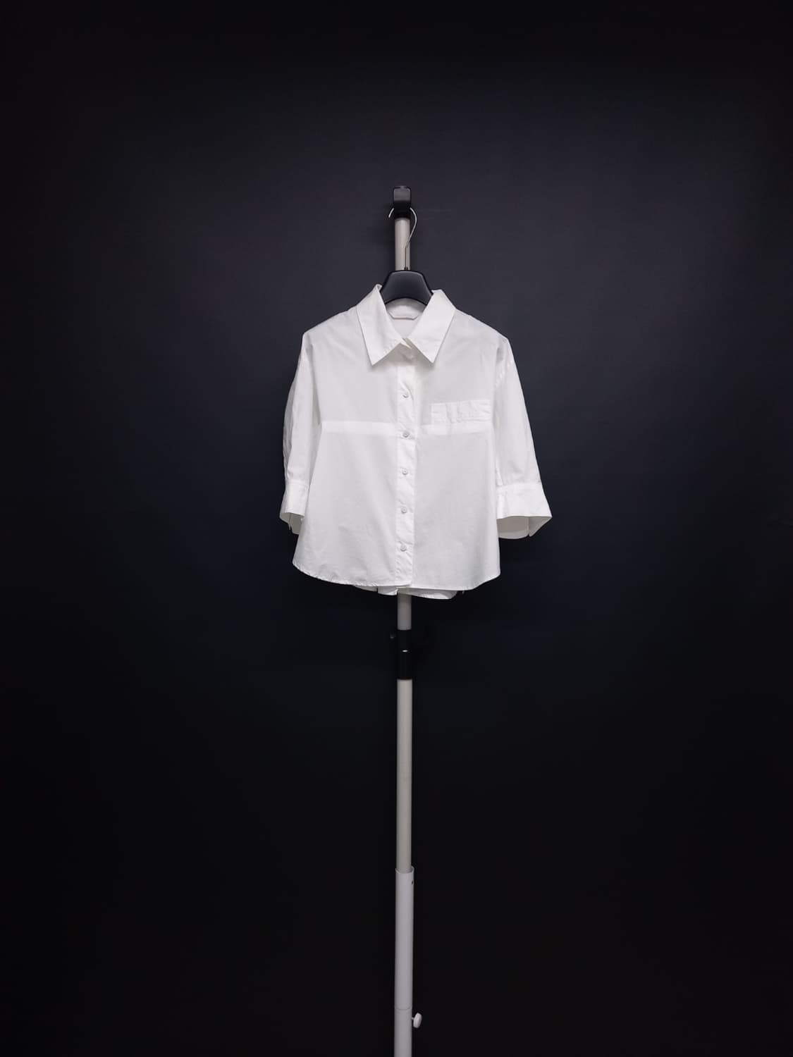 발렌시아 춘하 루즈박시핏 6부5부 남방 블라우스 55.66 상품이미지1