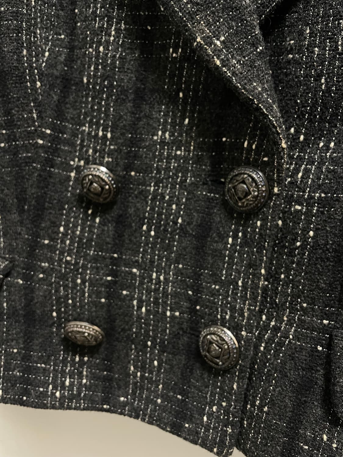 베르사체 진스 쿠튀르 트위드 자켓 상품이미지3